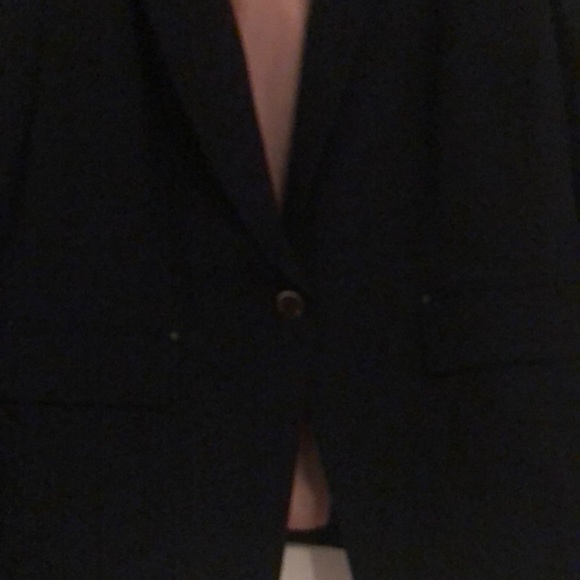 Anne Klein dark navy 14w women’s blazer - Picture 4 of 5